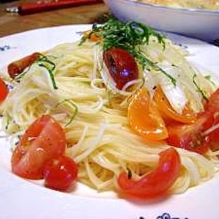 プチトマトのパスタサラダ